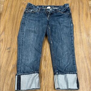 Banana Republic Dark Blue Cropped Jeans